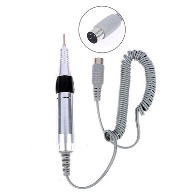 Jaunināts nagu dzirnaviņas rokturis 30000 RPM alumīnija sakausējuma nagu urbjmašīnas rokturis