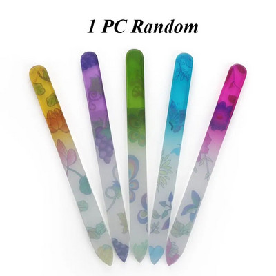 Professionaalne 14 cm värviline trükkimine klaasist küüneviili trükkimine kristallklaasist küüneviil Flash küünelaki tööriist