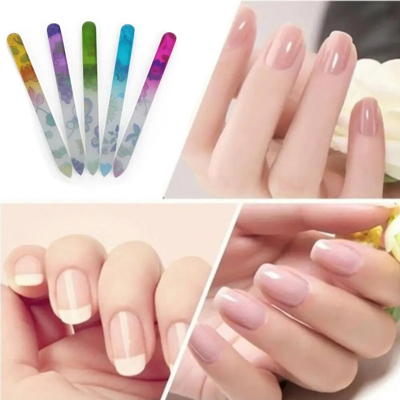 Professionaalne 14 cm värviline trükkimine klaasist küüneviili trükkimine kristallklaasist küüneviil Flash küünelaki tööriist