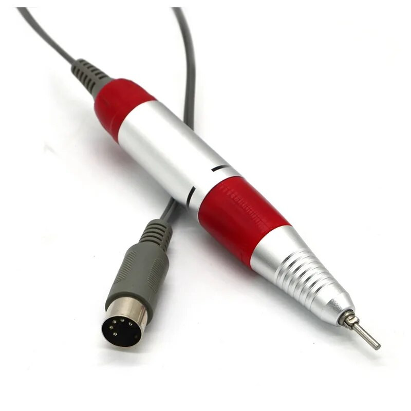 Pro 35000 RPM elektrinis nagų gręžimo aparatas nerūdijančio plieno rankena Elektrinis manikiūro gręžtuvas ir priedas Nagų dailės įrankis 3 spalvų pasirinkimas