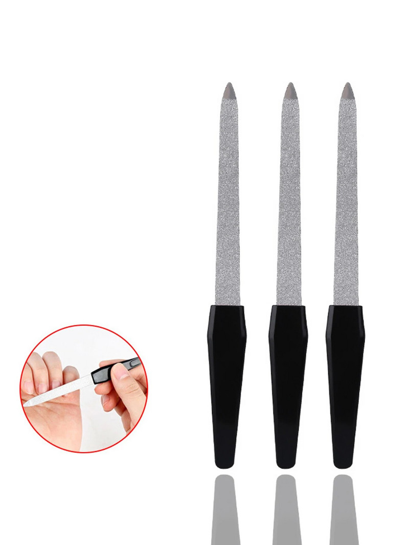 3-osalised professionaalsed kahepoolsed küüneviilid – sobivad ideaalselt kodu- ja salongimaniküüriks ja pediküüriks!