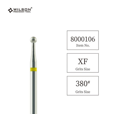 WILSONi kuulikujulised teemantotsakud-küünte tarvikud/tööriistad/maniküür/puurid