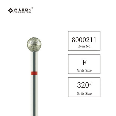 WILSONi kuulikujulised teemantotsakud-küünte tarvikud/tööriistad/maniküür/puurid