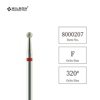 WILSONi kuulikujulised teemantotsakud-küünte tarvikud/tööriistad/maniküür/puurid