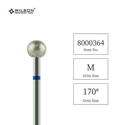 WILSONi kuulikujulised teemantotsakud-küünte tarvikud/tööriistad/maniküür/puurid