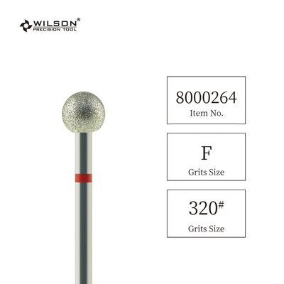 WILSONi kuulikujulised teemantotsakud-küünte tarvikud/tööriistad/maniküür/puurid