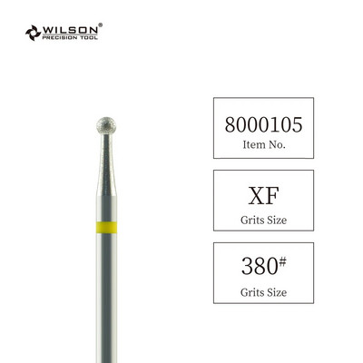 WILSONi kuulikujulised teemantotsakud-küünte tarvikud/tööriistad/maniküür/puurid