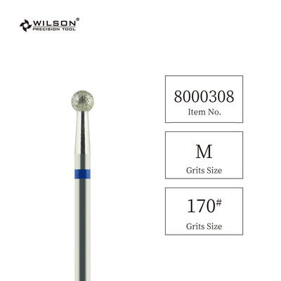 WILSONi kuulikujulised teemantotsakud-küünte tarvikud/tööriistad/maniküür/puurid