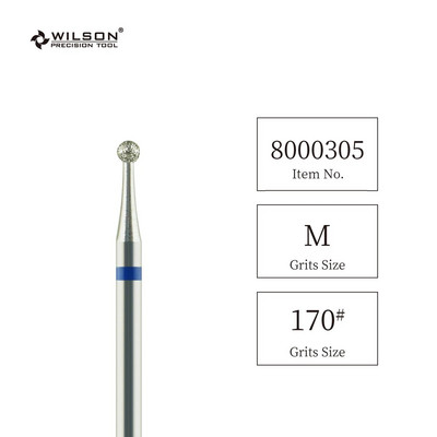 WILSONi kuulikujulised teemantotsakud-küünte tarvikud/tööriistad/maniküür/puurid