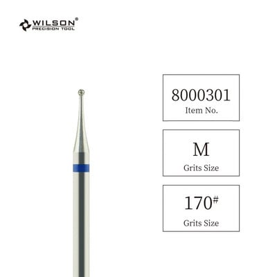 WILSONi kuulikujulised teemantotsakud-küünte tarvikud/tööriistad/maniküür/puurid