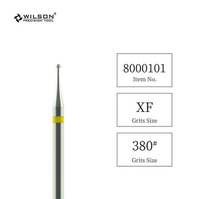 WILSONi kuulikujulised teemantotsakud-küünte tarvikud/tööriistad/maniküür/puurid