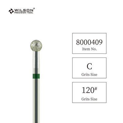 WILSONi kuulikujulised teemantotsakud-küünte tarvikud/tööriistad/maniküür/puurid