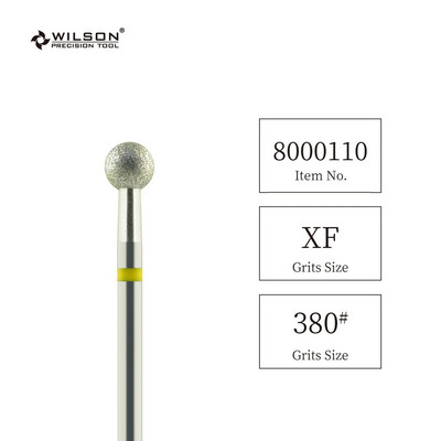 WILSONi kuulikujulised teemantotsakud-küünte tarvikud/tööriistad/maniküür/puurid