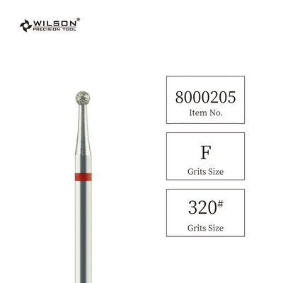 WILSONi kuulikujulised teemantotsakud-küünte tarvikud/tööriistad/maniküür/puurid