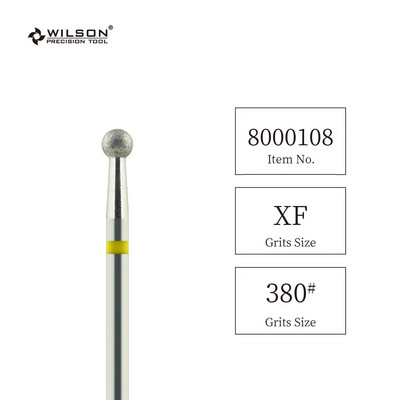 WILSONi kuulikujulised teemantotsakud-küünte tarvikud/tööriistad/maniküür/puurid