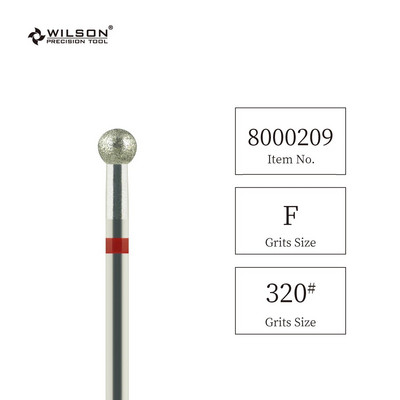 WILSONi kuulikujulised teemantotsakud-küünte tarvikud/tööriistad/maniküür/puurid