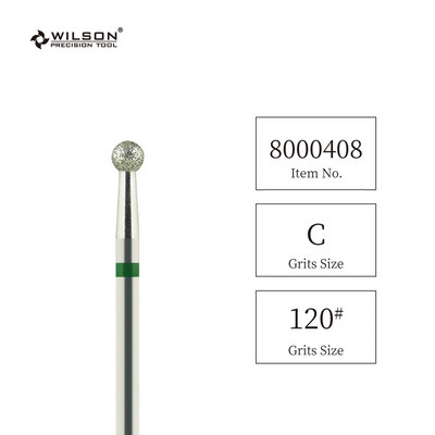 WILSONi kuulikujulised teemantotsakud-küünte tarvikud/tööriistad/maniküür/puurid