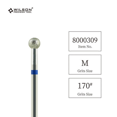 WILSONi kuulikujulised teemantotsakud-küünte tarvikud/tööriistad/maniküür/puurid