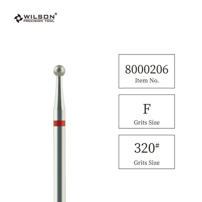 WILSONi kuulikujulised teemantotsakud-küünte tarvikud/tööriistad/maniküür/puurid