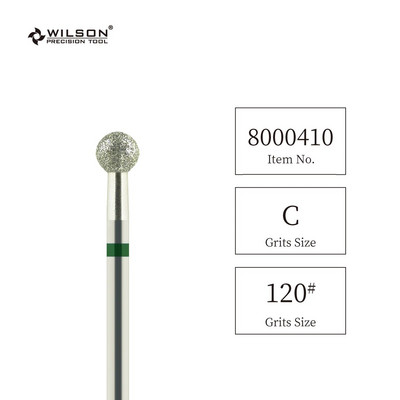 WILSONi kuulikujulised teemantotsakud-küünte tarvikud/tööriistad/maniküür/puurid