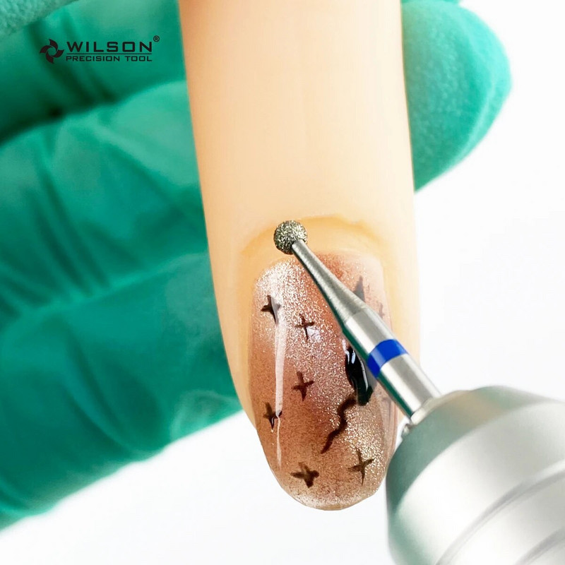WILSONi kuulikujulised teemantotsakud-küünte tarvikud/tööriistad/maniküür/puurid