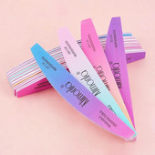 5tk Professionaalne Half Moon küüneviil Lime 100/180 professionaalne materjal küünte lihvimine küünte poleerimine tarvikud küünetööriistad