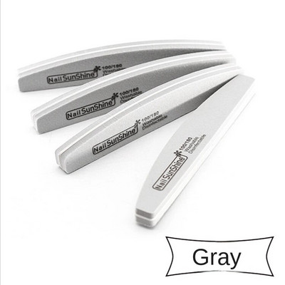 10 τεμ./Παρτίδα λίμες νυχιών γυαλόχαρτο 100 180 πολύχρωμα ρυθμιστικά νυχιών Αναλώσιμα μανικιούρ Limas Εργαλεία νυχιών τέχνης Shine Mmanicure File Tools