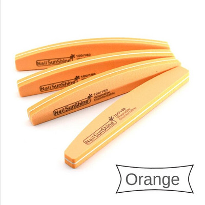 10 τεμ./Παρτίδα λίμες νυχιών γυαλόχαρτο 100 180 πολύχρωμα ρυθμιστικά νυχιών Αναλώσιμα μανικιούρ Limas Εργαλεία νυχιών τέχνης Shine Mmanicure File Tools