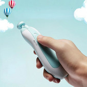 Elektriline küünelakija Baby Blue puuder Elektriline küünelõikur Baby küünelõikuri maniküüri komplekt vastsündinutele beebihoolduskomplekt