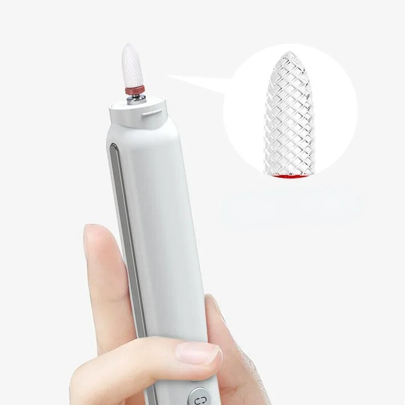 Juhtmevaba küünepuurimasin Laetav küünte maniküüri pediküüri freesimiskomplekt kaasaskantav küüneviil küünepoleerimisseade