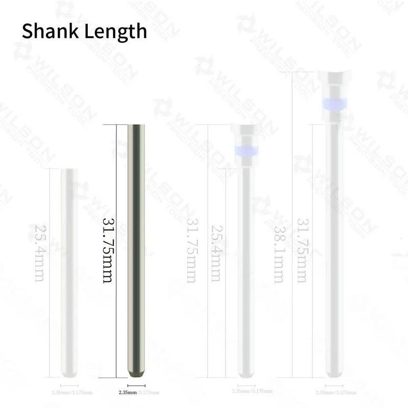 WILSON Flame Shape Uklanja žuljeve stopala Svrdlo od karbida za pedikuru Nail Art Svrdlo za liječenje žuljeva Svrdlo za nokte Različite vrste
