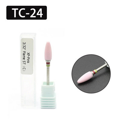 OGEYERO keraamiline frees maniküür küünepuurid Elektrilised küüneviilid Roosad Sinised Lihvimisveskid Lõikeriistade tarvikud