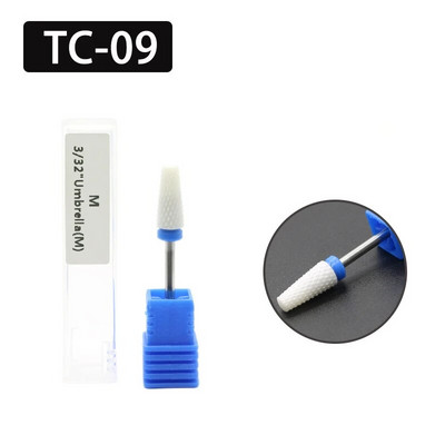 OGEYERO keraamiline frees maniküür küünepuurid Elektrilised küüneviilid Roosad Sinised Lihvimisveskid Lõikeriistade tarvikud