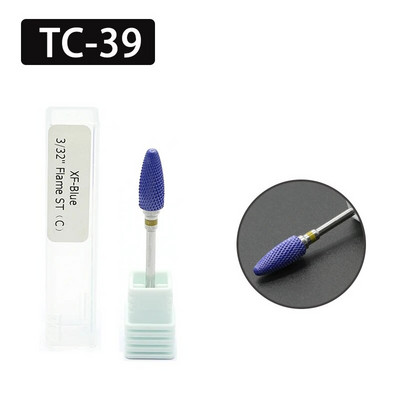 OGEYERO keraamiline frees maniküür küünepuurid Elektrilised küüneviilid Roosad Sinised Lihvimisveskid Lõikeriistade tarvikud