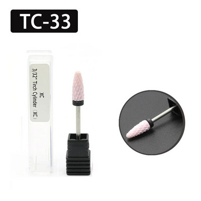 OGEYERO keraamiline frees maniküür küünepuurid Elektrilised küüneviilid Roosad Sinised Lihvimisveskid Lõikeriistade tarvikud