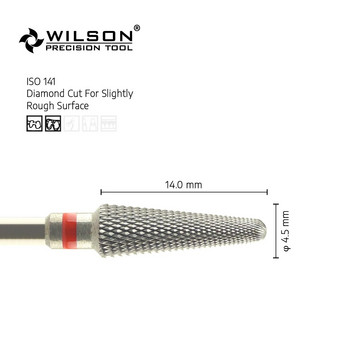 WILSON -Diamond Cut - Fine- ISO 141 - Φρέζες από καρβίδιο βολφραμίου - Carbide Nail Drill Bit& Burs
