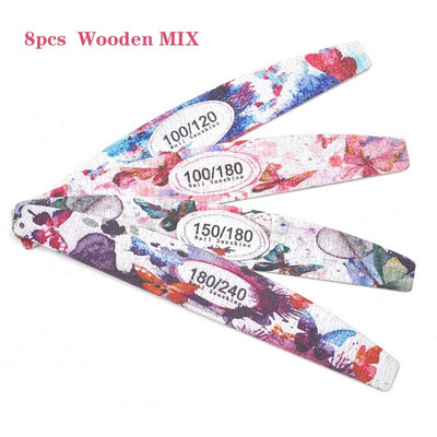 3/6/8/12 tk/komplekt küüneviilid sõbrapäevaks armastus maniküür UV poleerimispuhver pulmakingitused küünte lihvimine aksessuaarid