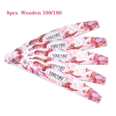 3/6/8/12 tk/komplekt küüneviilid sõbrapäevaks armastus maniküür UV poleerimispuhver pulmakingitused küünte lihvimine aksessuaarid