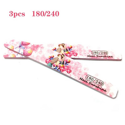 3/6/8/12 tk/komplekt küüneviilid sõbrapäevaks armastus maniküür UV poleerimispuhver pulmakingitused küünte lihvimine aksessuaarid