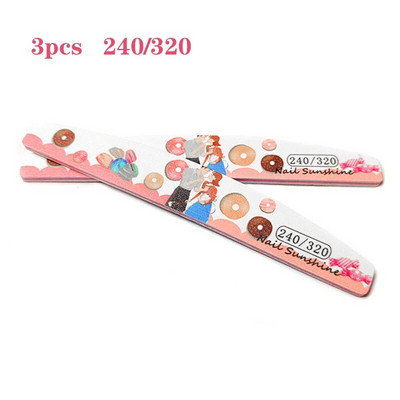 3/6/8/12 tk/komplekt küüneviilid sõbrapäevaks armastus maniküür UV poleerimispuhver pulmakingitused küünte lihvimine aksessuaarid