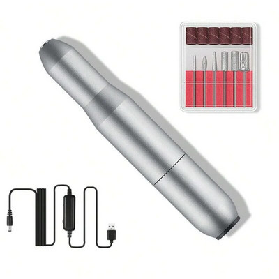 Küünelihvmasin USB pistikühendusega kaasaskantav mini elektriline küüneeemaldus poleerimispliiats küünte poleerimine maniküür väike pliiats elektriline lihvimistööriist