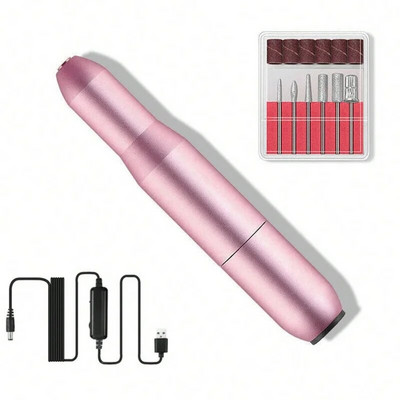 Küünelihvmasin USB pistikühendusega kaasaskantav mini elektriline küüneeemaldus poleerimispliiats küünte poleerimine maniküür väike pliiats elektriline lihvimistööriist