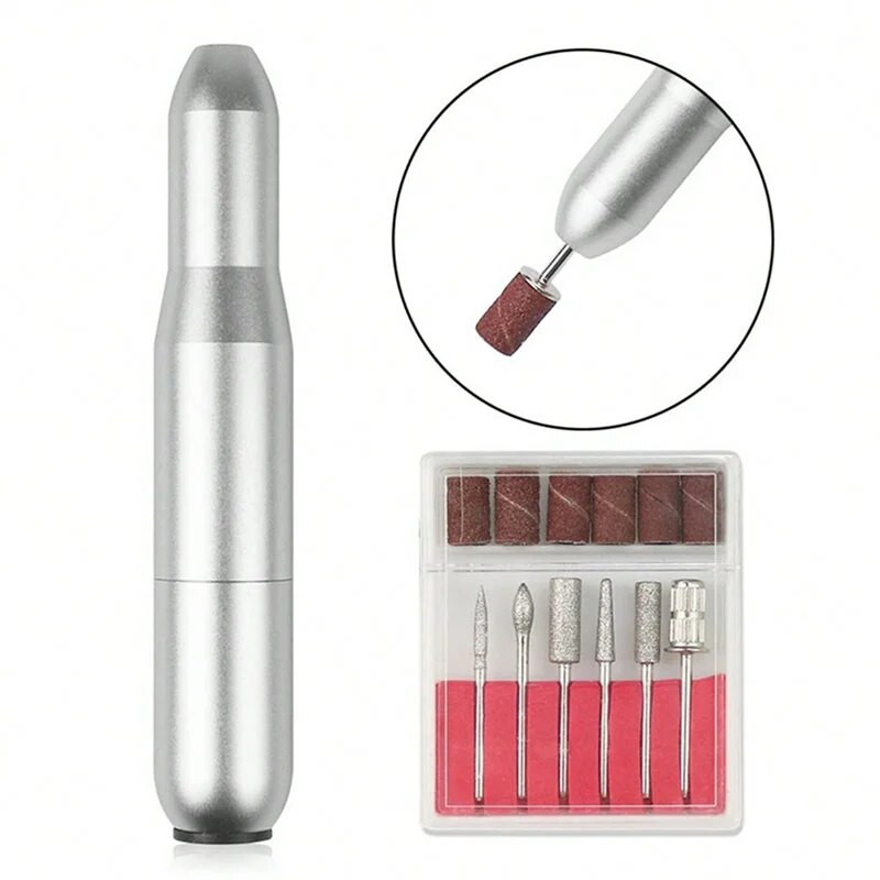 Küünelihvmasin USB pistikühendusega kaasaskantav mini elektriline küüneeemaldus poleerimispliiats küünte poleerimine maniküür väike pliiats elektriline lihvimistööriist