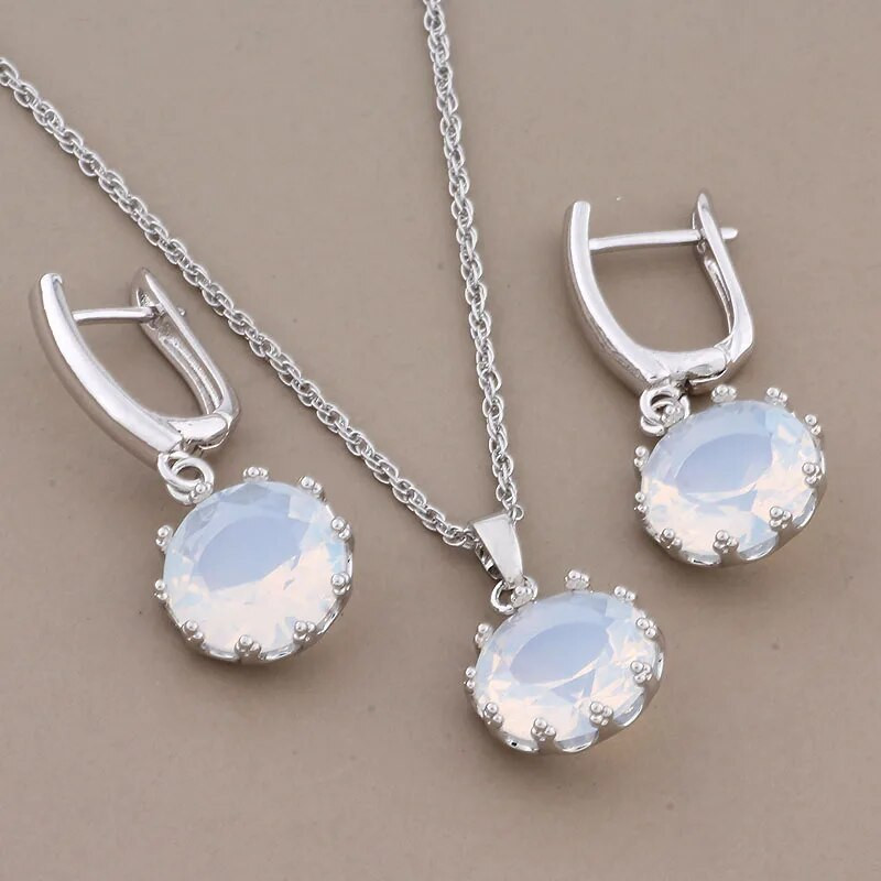 New Trend 585 Rose Gold Χρώμα 12mm Σετ Στρογγυλά Σκουλαρίκια Γυναικείες Απλές Μόδας Σετ Νυφικά Νυφικά