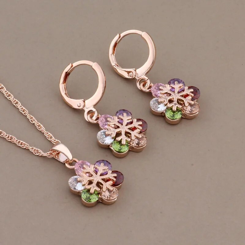 Luksuslik kvaliteetne tsirkoonist armsad kõrvarõngad, ehtekomplekt naistele sünnipäevaks kingitused, elegantne naiste komplekt