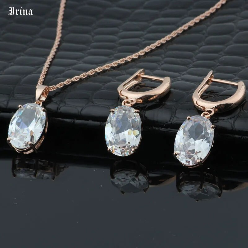 Σετ σκουλαρίκια Irina Delicate Egg Type για γυναίκες