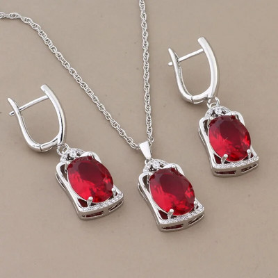 Luksusliku kvaliteetse disainiga kõrvarõnga- ja ripatsikomplektid naistele 585 roosikulla värvi mikrovaha sisekujundus naturaalsest tsirkoonist pulmaehtekomplektid