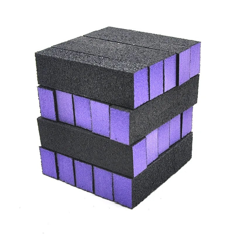 Küünekunsti puhvrid Käsn Küünte lihvimisplokk jäätunud liivapaber poleerimine lihvimispuhver pediküür maniküüri tööriistad jäätunud plokk