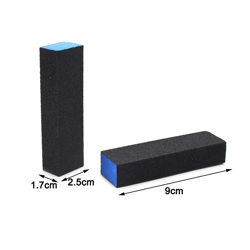 Küünekunsti puhvrid Käsn Küünte lihvimisplokk jäätunud liivapaber poleerimine lihvimispuhver pediküür maniküüri tööriistad jäätunud plokk