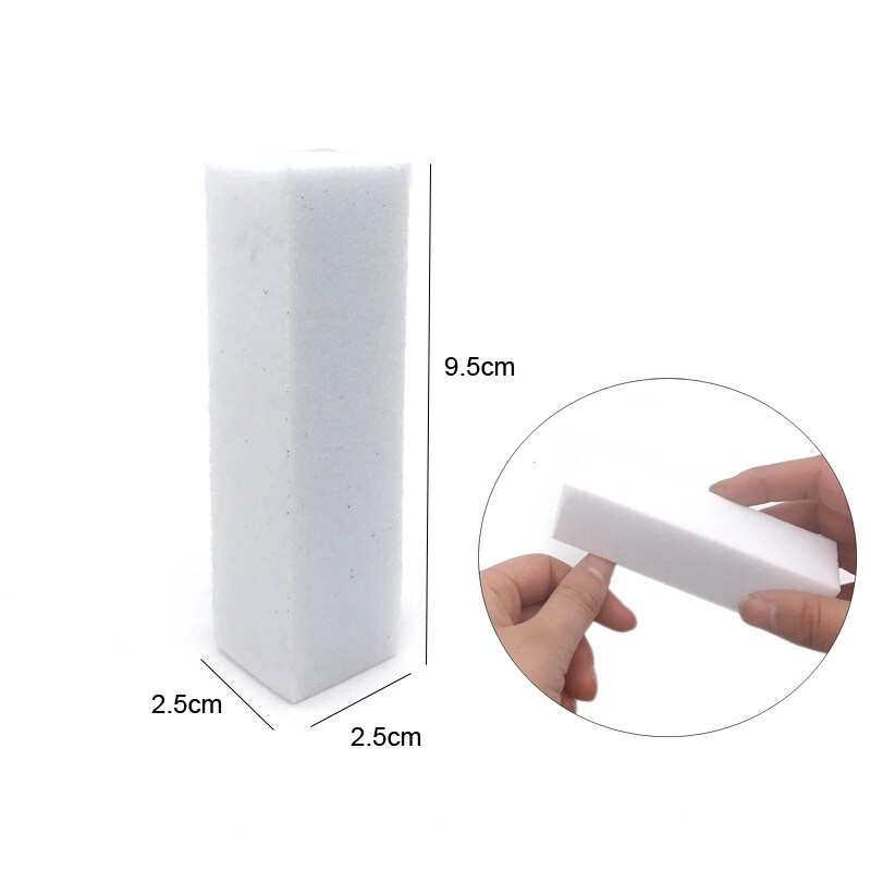 5 τεμ./Σετ λίμα νυχιών με UV Gel Σφουγγάρι Buffer Κιτ εργαλείων μανικιούρ Μαύρες λίμες λείανσης Block Pilniki Do Paznokci Κιτ εργαλείων μακιγιάζ Lima